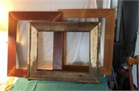 Lot of 3 Wood Picture Frames