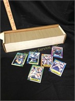 Set of 1990 Topps Basseball Cards
