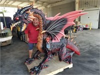 Motion-Activated Light Up Growling Dragon