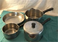 Lot of Revere Ware Pans