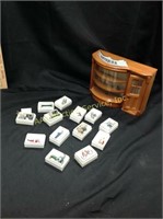 Miniature Display Case & Miniatures