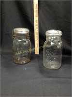 Ball Glass Jar & Atlas Glass Jar