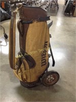 Wilson Golf Bag and Cart