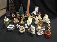 Bear Figurines, Other misc Holiday Figurines