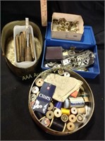 Sewing Notions, drawer hardware, chisels, parts