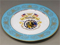 Aynsley- USA  commemorative plate 1776-1976