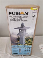 Fusion solar pagoda light - new