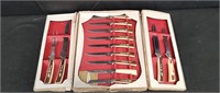 Vintage 19 piece Treasure Chest Sheffield