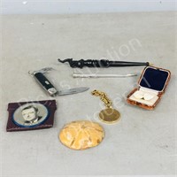 assorted collectable items