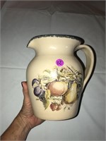 Vintage Pottery Pitcher