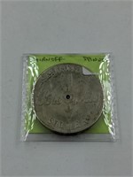 Smirnoff Silver Spinner coin medal