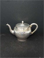 Antique hallmarked silver tea kettle 338 g