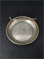 Vintage  sterling golf club ashtray 69 g