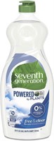 6 BOTTLES - Seventh Generation Dish Liquid Soap,