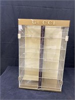 Gucci vintage store jewelry display case