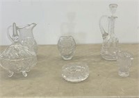 Vintage glass set BC