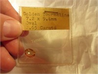 2.65 ct Golden tourmaline oval