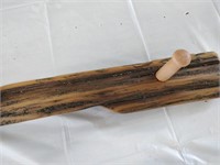 wooden coat rack 32.5"