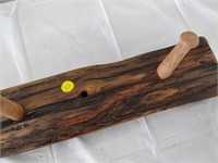 wooden coat rack 27"
