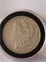 1883 O A/U MORGAN SILVER DOLLAR