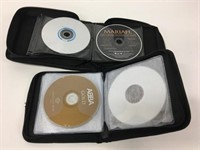 20 Music CDs in Carry Case