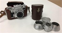 Vintage Contax Camera & Carl Zeiss Lens