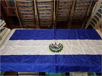 3'X5' EL SALVADOR FLAG