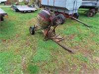 TOW BEHIND PTO CEMENT MIXER MISSING HALF PTO SHAFT