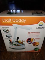 CRAFT CADDY WITH LAMP - NEW IN BOX