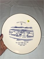 Cen-Tex Cotton Oil Mill Thorndale Plate 1968