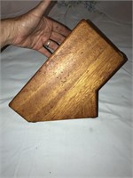 Nice Wooden Knife Block