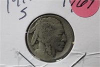 1913-S Buffalo Nickel