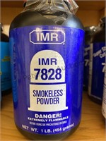 4 - 1lb Bottles of IMR7828 Powder