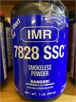 4 - 1lb Bottles of IMR7828 SSC Powder
