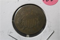 1870 2 Cent Coin