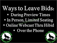 WAYS TO LEAVE BIDS