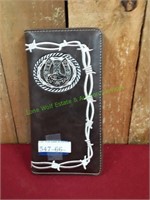 A&G Men's Western Boots Horseshoe Wallet