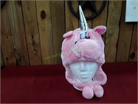 Children's Light Pink Unicorn Hat
