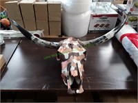 Handpainted Steer w/ Horns