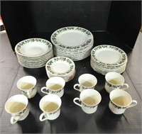 Thirty-nine Pcs of Holly Cllection Baum Bros China