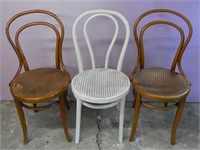 Three Bentwood Chairs