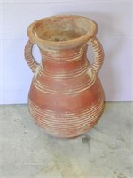 Terra Cotta Urn with Two Handles