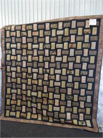 Brick Art pieced quilt