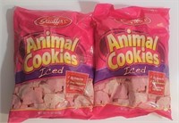 *2BAGS* ANIMAL COOKIES ICED (312g EACH)