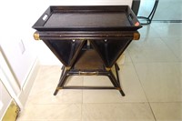 Rattan Side Table / Butler's Tray