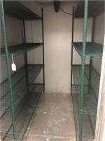2 Industrial shelving units