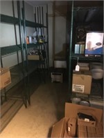 3 Industrial shelving units