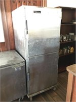 Stainless Steel Rolling Storage Cabinet