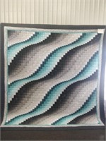 Surf Song pieced quilt  (king size)