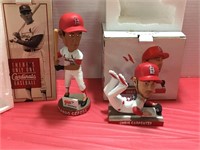 2 Limited Edition Cardinals Bobbleheads
